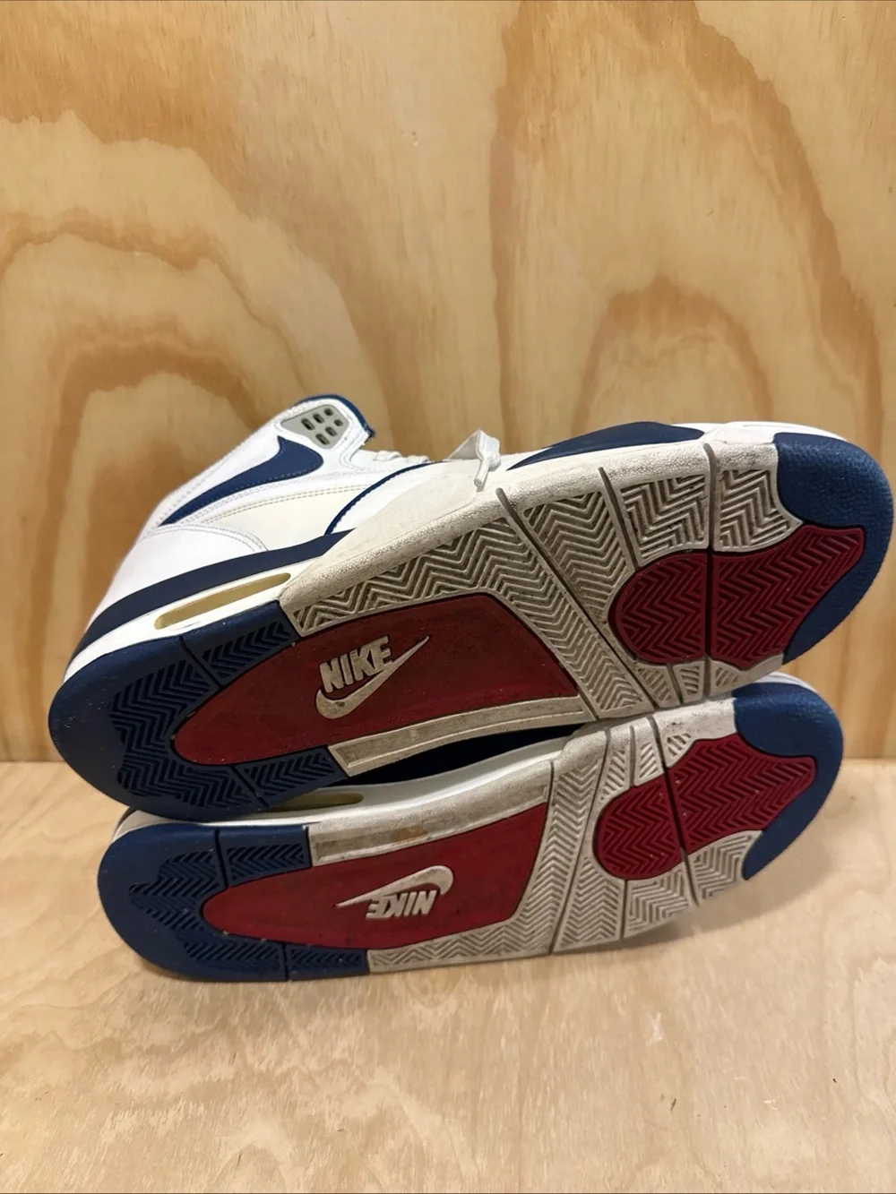 Nike Air Flight 89 CN5668-101 2020 Retro True Blue White Dark Royal Varsity Red